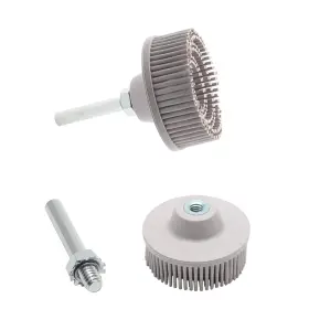 Jersvimc0715-0059 Jersvimc 2pcs 120 Grit White Bristle Disc Attachment 2 Inch Abrasive Gas