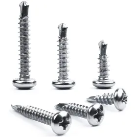 Sph-150 Jetovo 150 Pack 410 Stainless Steel Pan Head Phillips #8 X Assortment Kit 150pcs