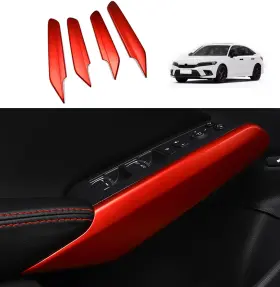 Jieosdin Te0020240449-1 Car Accessories Door Window Switch Side Handle Armrest Panel Cover Trim Prote