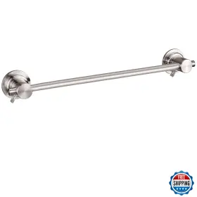 B08ghkz4fv Jiepai 24in Suction Cup Towel Bar Brushed Nickel Bath Shower Holder