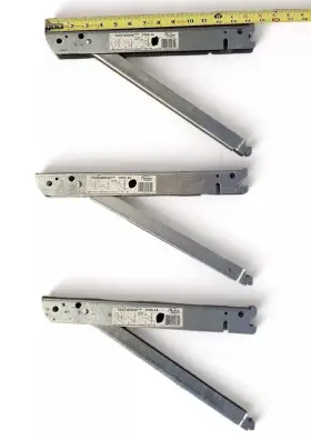 0103-14 John Sterling Lot Of 3 Fast Mount 300-pound Capacity 13 Inch Shelf Bracket