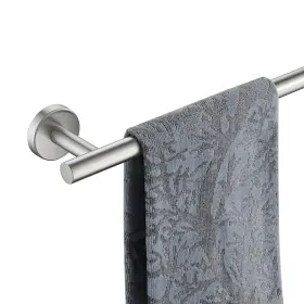B0dchgkrtj Jqk 19 Inch Brushed Steel 304 Stainless Towel Bar 0.8mm Thick Bathroom Wall