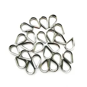 Jyt03 Jy-marine 30 Pcs M3 Stainless Steel Thimble For 1/8 Inch Diameter Wire Rope