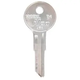 1098x Kaba Ilco Corp 10 Pack - B&s Key Blank -1098x