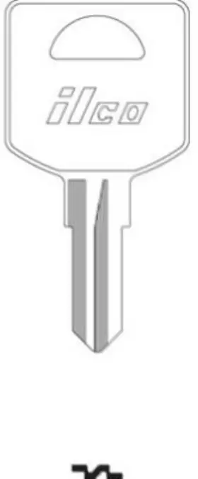 1681-fic3 Kaba Ilco Corp 10 Pack Key Blank For Fic Camper/mobile Home Locks