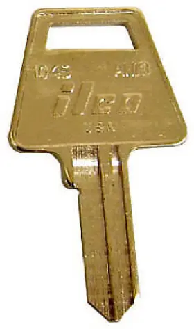 A1045 Kaba Ilco Corp 10 Pack Tru Guard/american Padlock Key Blank