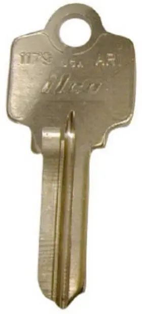 Ar1-trv Kaba Ilco Corp 10 Pack - Key Blank True Value For Arrow Lockset -ar1-trv
