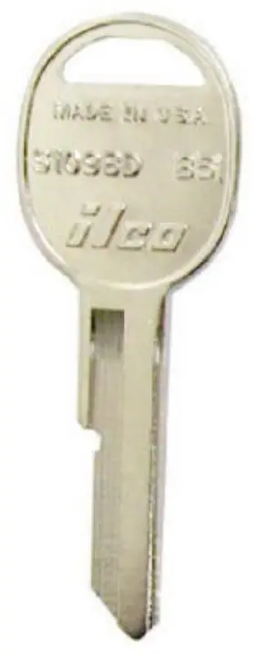B51-p Kaba Ilco Corp 5 Pack - General Motors Door/ Trunk Key Blank -b51-p