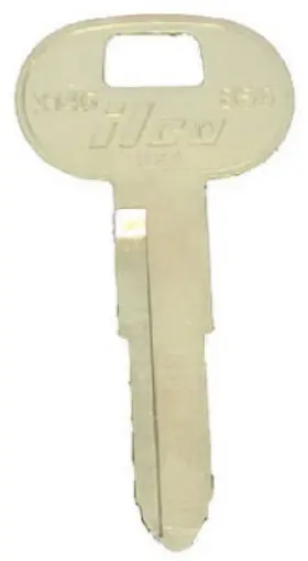 B56-x146t Kaba Ilco Corp 10 Pack - General Motors Door/ Trunk Key Blank -b56-x146t