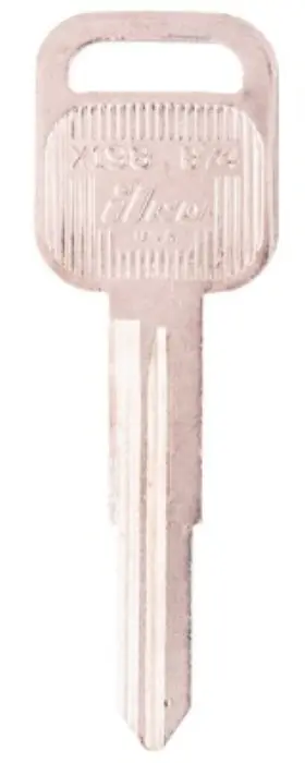 B74-x198 Kaba Ilco Corp Isuza Master Key Blank -