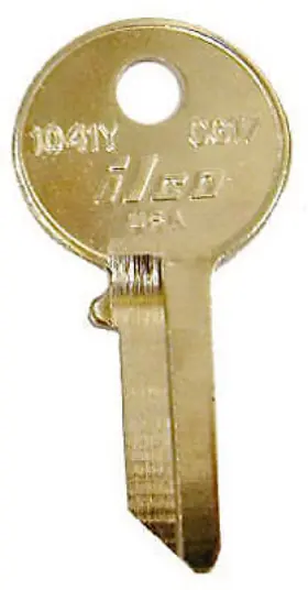 Cg17-1041y Kaba Ilco Corp 10 Pack - Chicago Lockset Key Blank -cg17-1041y
