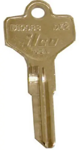 De2-d1098b Kaba Ilco Corp 10 Pack Dexter Lockset Key Blank