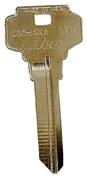 De8-d1054ka Kaba Ilco Corp 10 Pack - Dexter Lockset Key Blank -de8-d1054ka