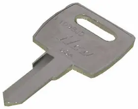 F1098jd Kaba Ilco Corp 10 Pack - Nickel/ Brass John Deere Lockset Key -f1098jd