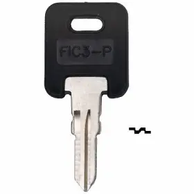 Fic3-p Kaba Ilco Corp 5 Pack Fic 1681 Rv Key Blank