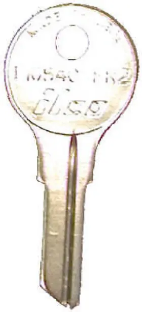 Fr2-l1054g Kaba Ilco Corp 10 Pack - Fort Lockset Key Blank -fr2-l1054g