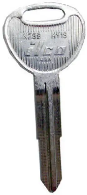 Hy13-x235 Kaba Ilco Corp 10 Pack - Hyundai Master Key Blank -hy13-x235