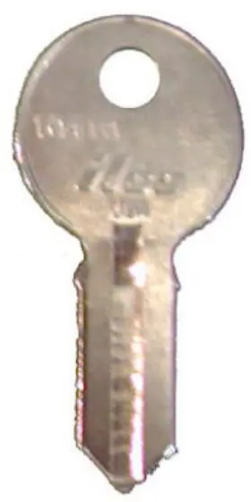 Il1-1041h Kaba Ilco Corp 10 Pack Illinois Lockset Key Blank
