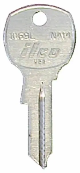 Na14-tv Kaba Ilco Corp 10 Pack National Key Blank
