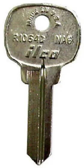 Na6-r1064d Kaba Ilco Corp 10 Pack - National Lockset Key Blank -na6-r1064d