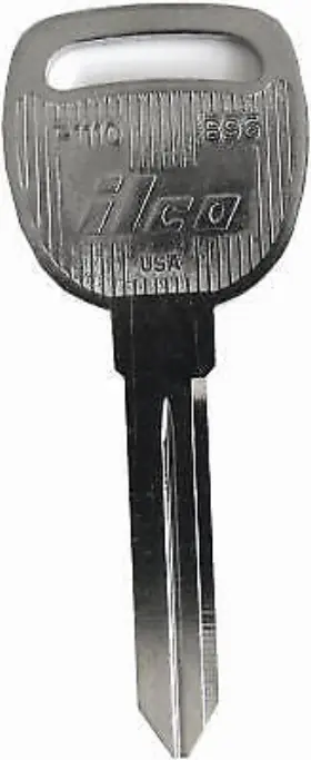 P1110-b96 Kaba Ilco Corp 10 Pack General Motors Door/ Ignition/ Trunk Master Key Blank