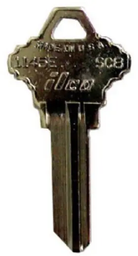 Sc9-trv Kaba Ilco Corp 10 Pack Key Blank For Schlage Lockset Inch E 6-pin