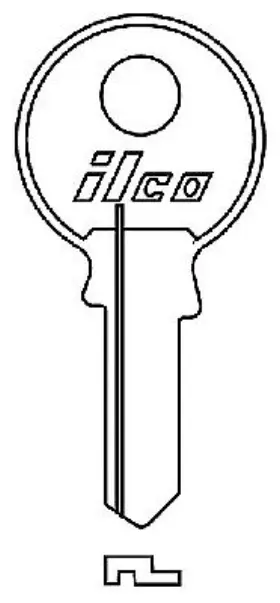 Tg20 Kaba Ilco Corp 10 Pack Truguard Key Blank