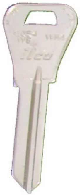 Wr4-a1054wb Kaba Ilco Corp 10 Pack Weiser Lockset Key Blank