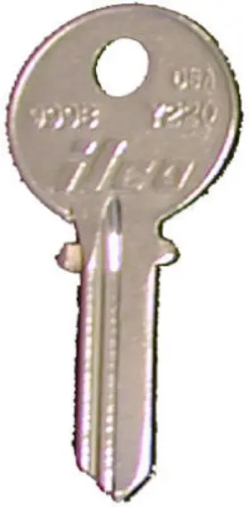 Y220-999b Kaba Ilco Corp 10 Pack Yale Lockset Key Blank