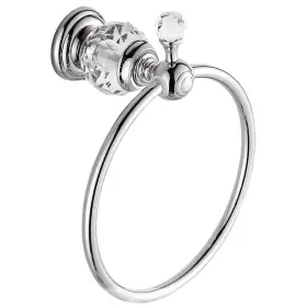 Kabter B073wtj9kv Crystal Series Brass Bathroom Hand Towel Ring Polished Chrome