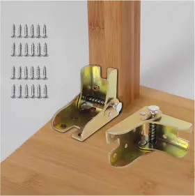 Kafenda 033985260206 4 Pack Folding Bracket-self-locking Hinge-leg Fittings And Angle Packs