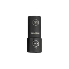 K231-026 Kaifnt 1/2-inch Drive 21 X 21.5 Mm Extra Thin Wall Impact Flip Lug Nut Sock