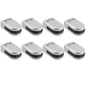 Kamtop 670924933052 8 Pcs Glass Clamps 6-8mm Round 15/64-5/16 Inch Mount
