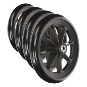 Karman Healthcare C81b516 8 Inch X 1 Front Caster In Black With 5/16 Bearing Pack Of 4