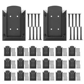 Kastforce 689850643577 20 Pcs Deck Railing Brackets Connectors With 160 Screws For 2x4 Free Ship