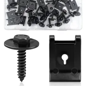 Dnbtj030 Kcmosgi 60 Pcs M4.2 Universal Fender Liner Screws And U-nut Kit Auto