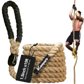 Keepark 767087279964 Climbing Rope 1.5 Inch In Diameter Gym No Mounting 4.5m