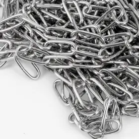 Keileoho 313057487411 32.8 Feet 1/8 Inch Stainless Steel Chain Strong And Durable Heavy Duty Metal Ne