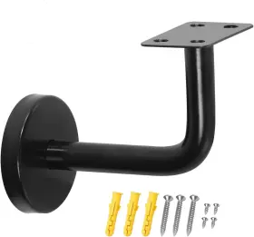 Keileoho 445026877800 5 Pcs Heavy Duty Stainless Steel Handrail Brackets Set Wall Mount Supp