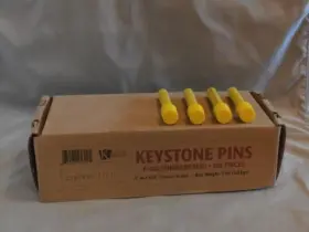 P-302 Keystone Box Of 100 Retaining Wall Masonry Shouldered Pins .5 Inch X 3.75