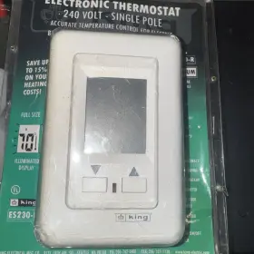 Es230-r King Electric 240/208 Volt Digital Thermostat