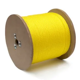 300521tv Kingcord 1/4 Inch X 1 200 Ft. Yellow 3-strand Twisted Polypropylene Rope