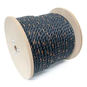 644761tv Kingcord 3/8 Inch X 400 Ft. Black/orange Polypropylene Twisted Truck