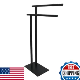 B0753pxvnv Kingston Brass Scc6030 Edenscape Freestanding Towel-rack Matte Black 32.44 X 17