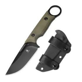1048a3 Kizer Cabox Fixed Blade Knife 3.36 Inch D2 Steel Hunting G10 H