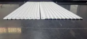 255wh-24 Knape & Vogt 10 Pack - Kv #255wh-24 Inch Pilaster Strip Steel White Epoxy Finish 24 L