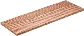 Knape & Vogt Mfg Co 029274004088 5 Pack - Shelf Simulated-oak Melamine 8 X 24- Inch -1980 Ok 8x24