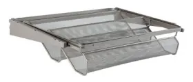 0335-srk-cn Knape & Vogt Mfg Co Closet Culture Shoe Rack Champagne Nickel Finish -0335-srk-cn