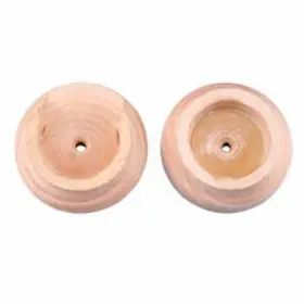 Cd-0010-ok Knape & Vogt Mfg Co 6 Pack - Pole Sockets Unfinished Wood Pr. -cd-0010-ok