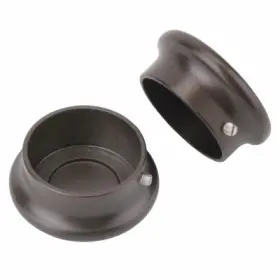 Cd-0017-brz Knape & Vogt Mfg Co Pole End Caps Bronze Pr
